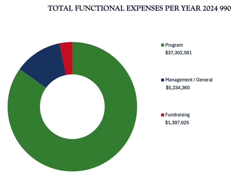 TOTAL FUNCTIONAL EXPENSES 2024 990