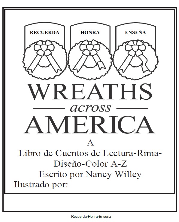 Wreaths Across America Read-Rhyme-Design (Spanish Version)
